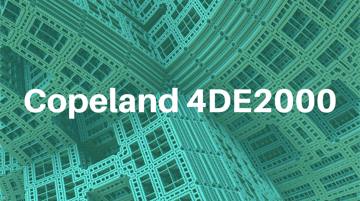 Why the Copeland 4DE2000 Compressor is a Great Choice for Your Refrigeration Needs