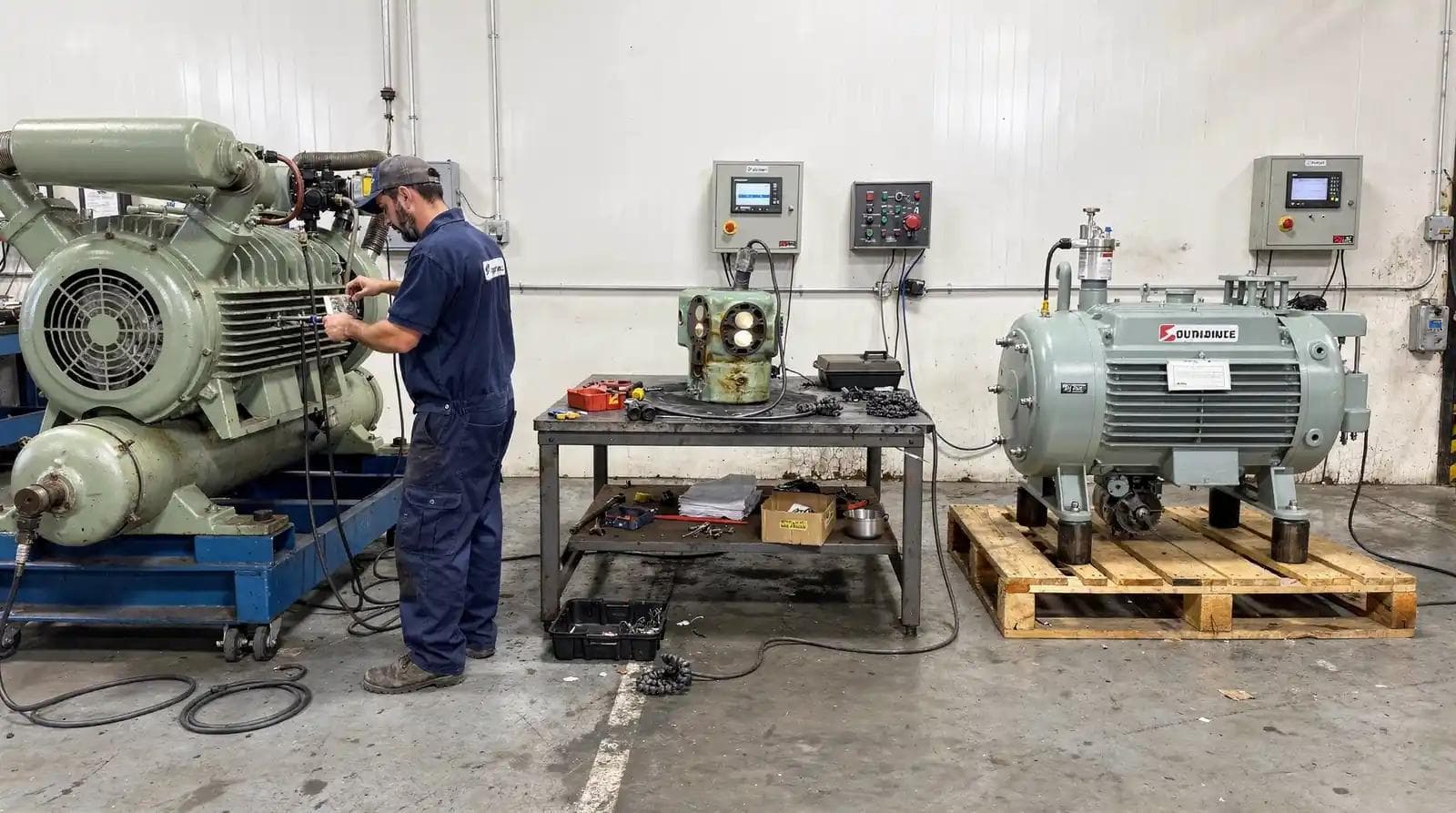 Reciprocating, rotary, and centrifugal compressors are the three most common types used across refrigeration units