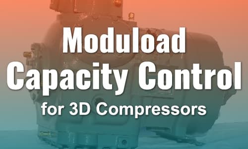 Moduload Capacity Control for 3D Compressors